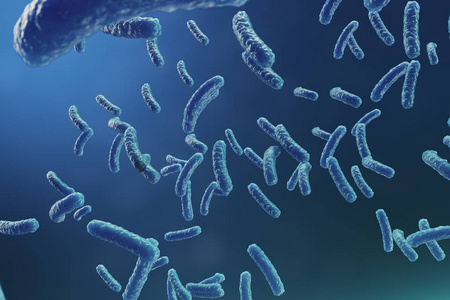 微观世界的隐形战士 3D渲染下的细菌与病毒探秘